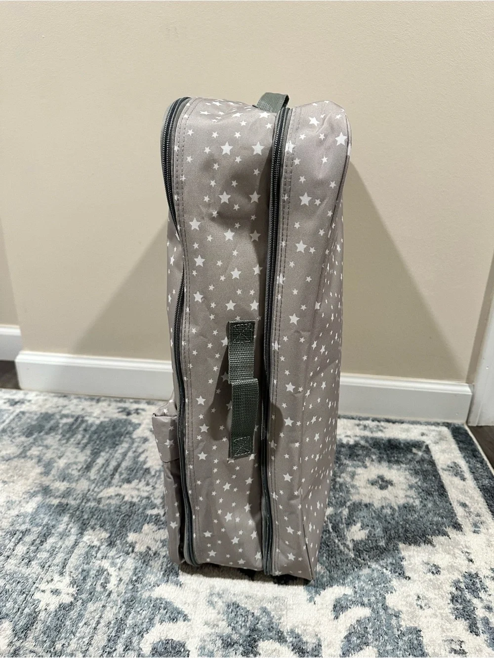 Double Doll Carrier Backpack Gray Star for 18